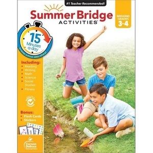 Summer Bridge Activities Spanish, Grade 3-4 - BRAND NEW